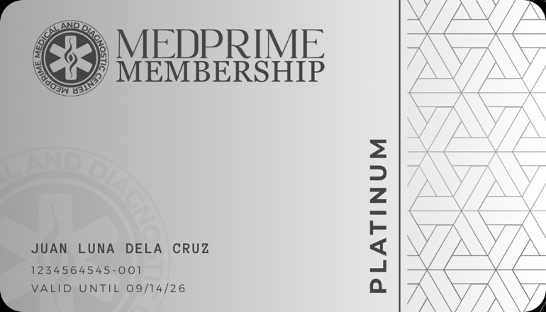 MedPrime Health Card Front