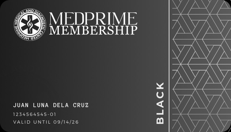 MedPrime Health Card Back